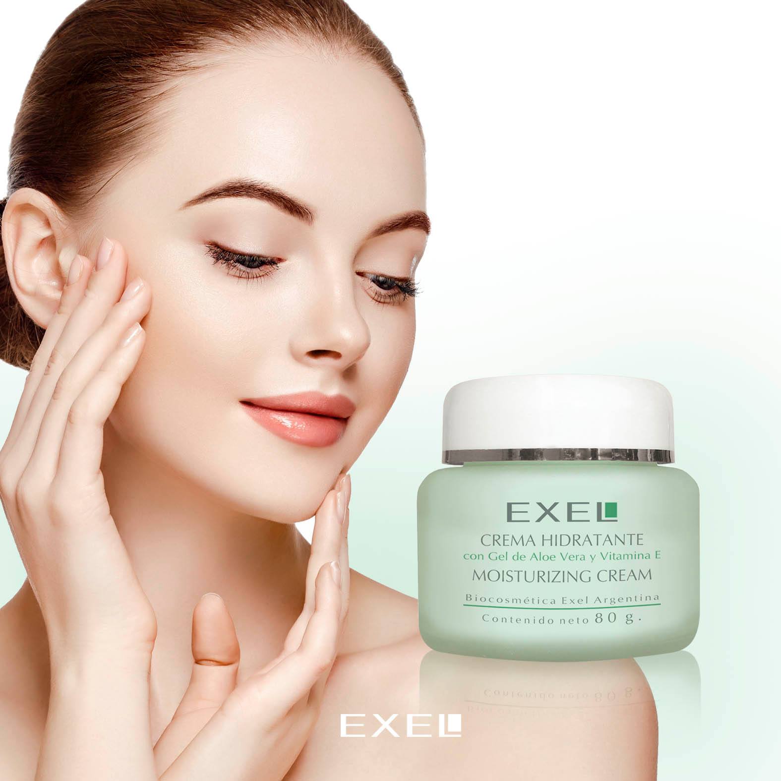revidere whisky Hare EXEL Moisturising Cream with Aloe Vera Gel and Vitamin E | Exel Skin Care